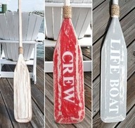 red oar