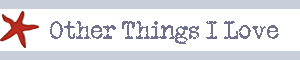 Other Things I Love